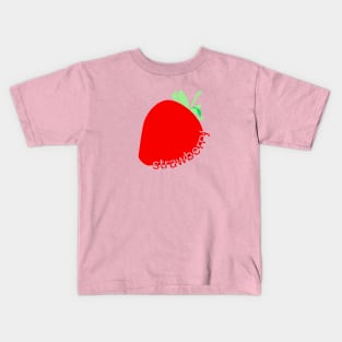 Typefruit - Strawberry Kids T-Shirt